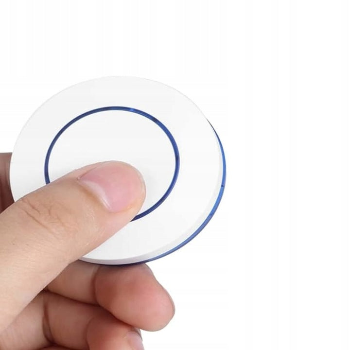 RF RADIO BUTTON WIRELESS SWITCH remote control 433MHz blue x2pcs Packaging status original