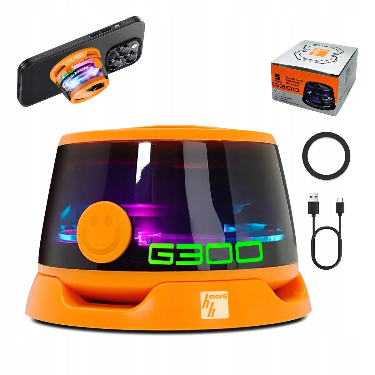 RGB Bluetooth Speaker G300 | For Refrigerator and Phone Manufacturer code Yanyee073