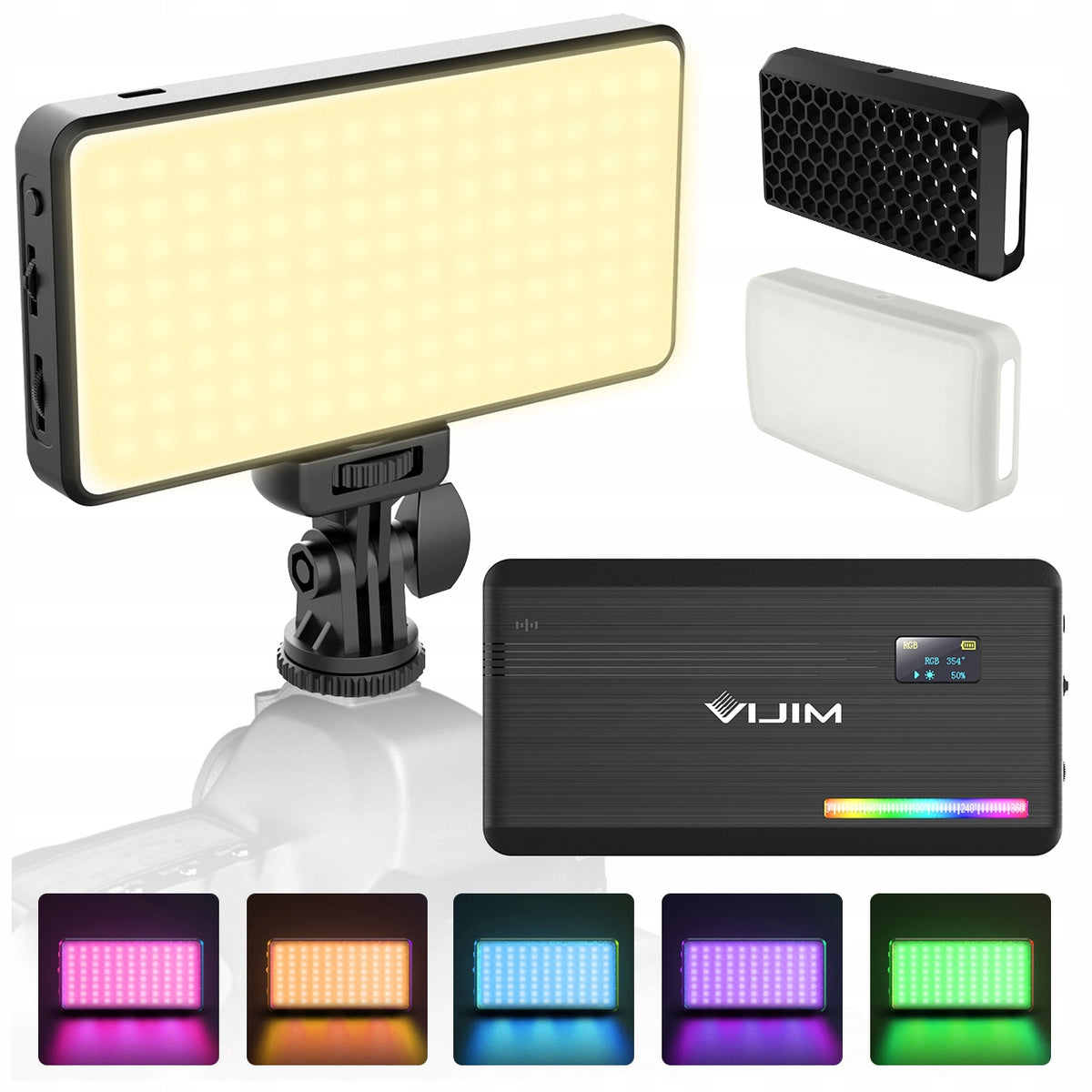 RGB LED Lamp Ulanzi VIJIM VL-196 5000 mAh Packaging status original
