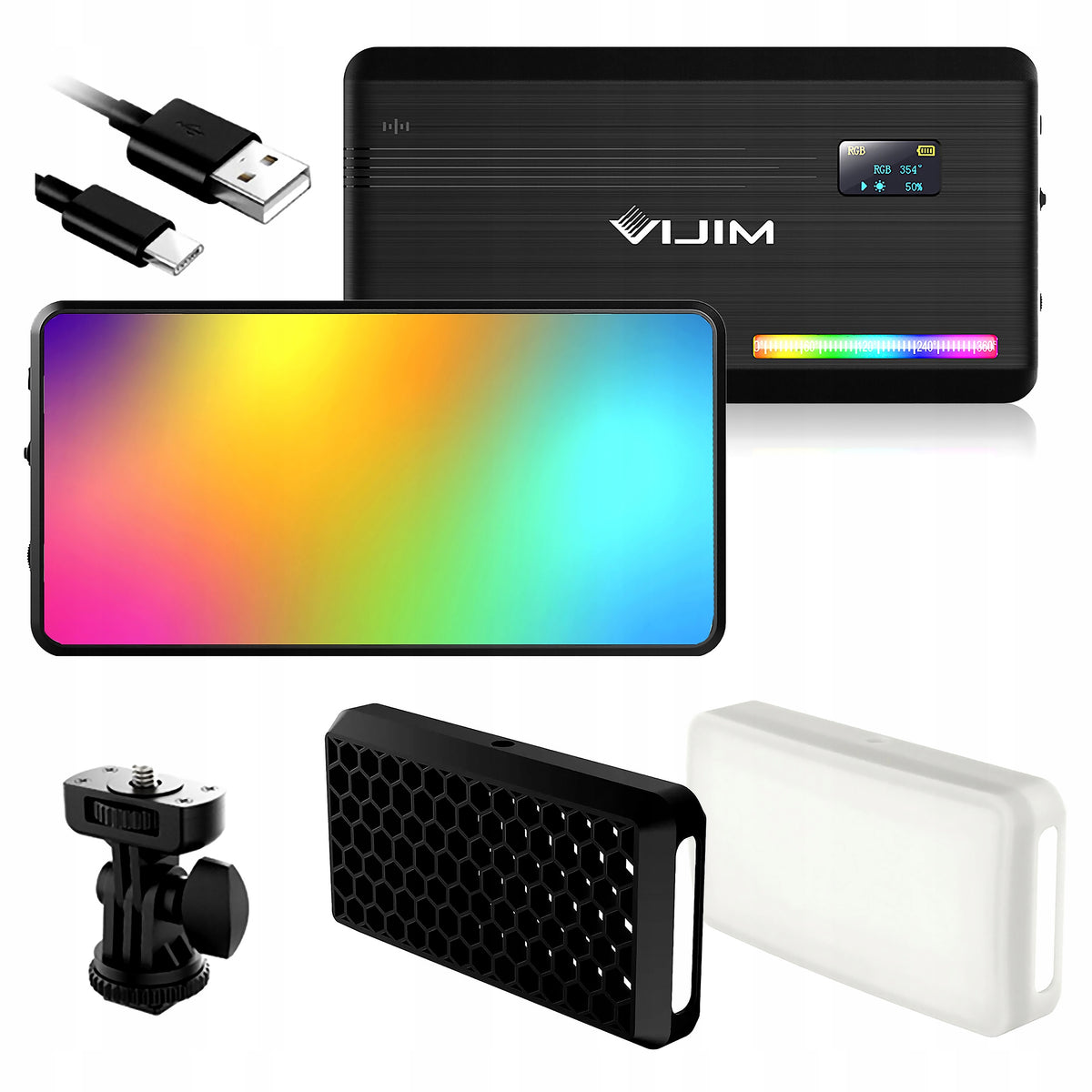 RGB LED Lamp Ulanzi VIJIM VL-196 5000 mAh