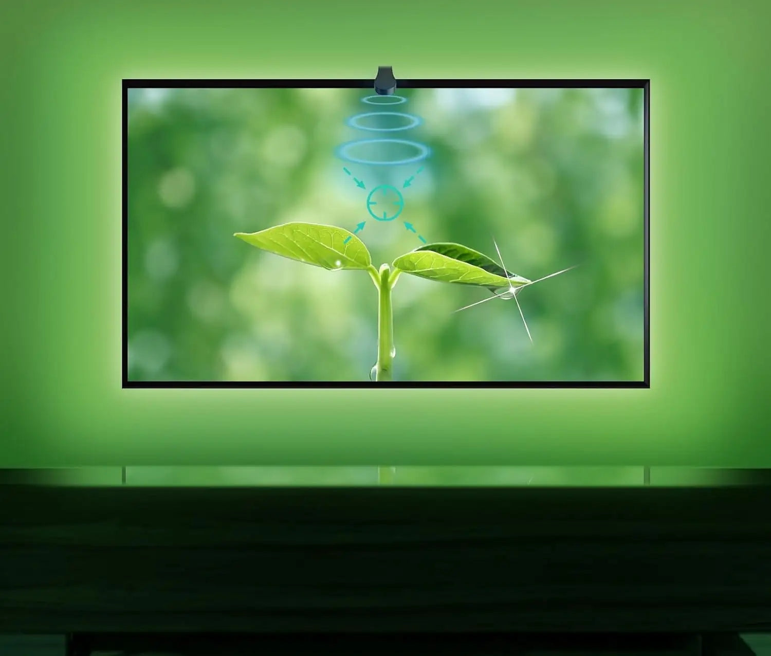 RGB LED TV Strip IC Ambient App Remote Control Live Colors For 45-65" Screen Brand no brand