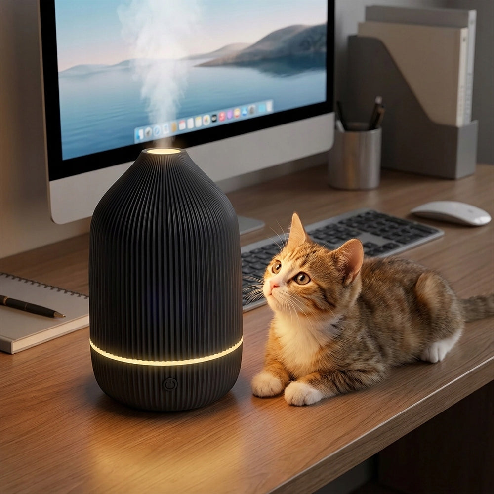 RGB Ultrasonic Diffuser For Essential Oils Air Humidifier 100ml Medical device no