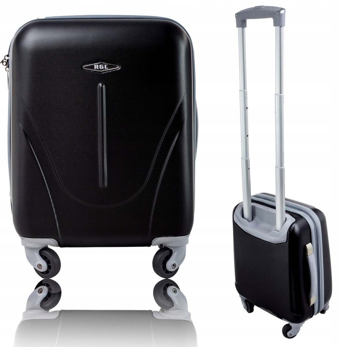 RGL CABIN SUITCASE SMALL HAND LUGGAGE 40X30X20 WHEELS ABS COMBINATION LOCK Manufacturer code 730S 40X30X20