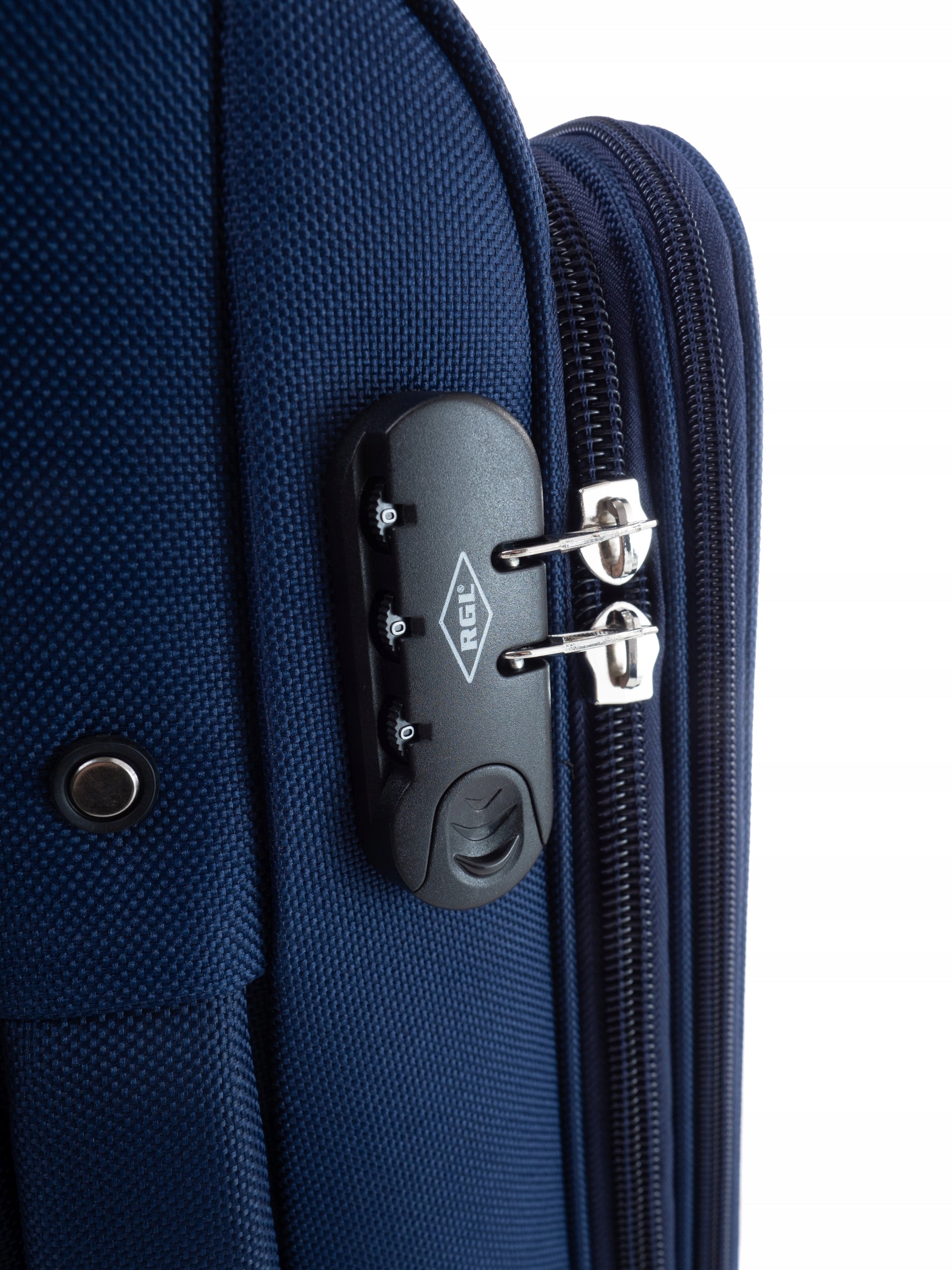 RGL Medium XL Travel Suitcase on 4 Wheels Soft Material Depth (shorter edge) 34 cm