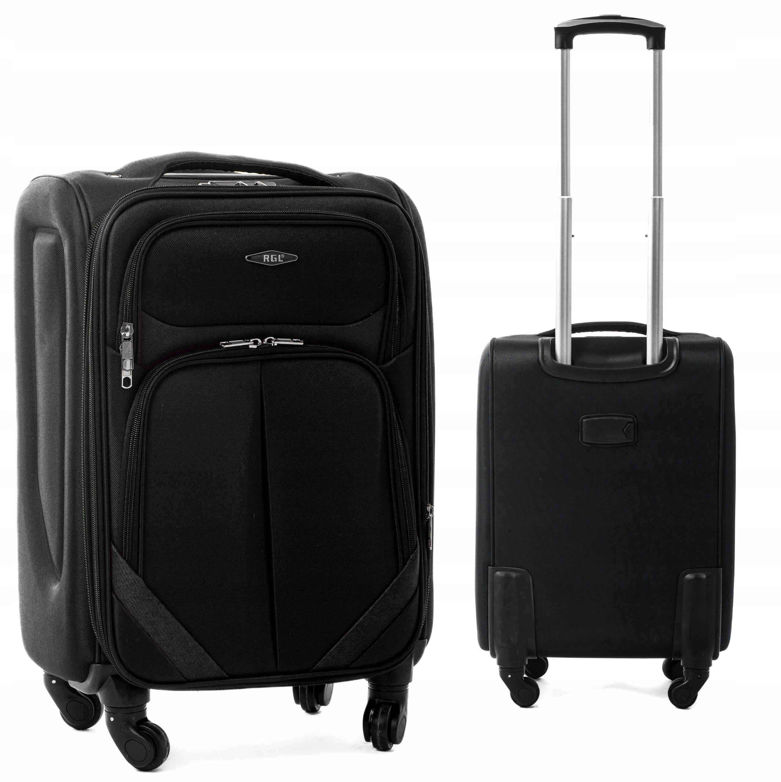 RGL SMALL CABIN SUITCASE ON WHEELS TRAVEL MATERIAL BAG LUGGAGE L Packaging status original