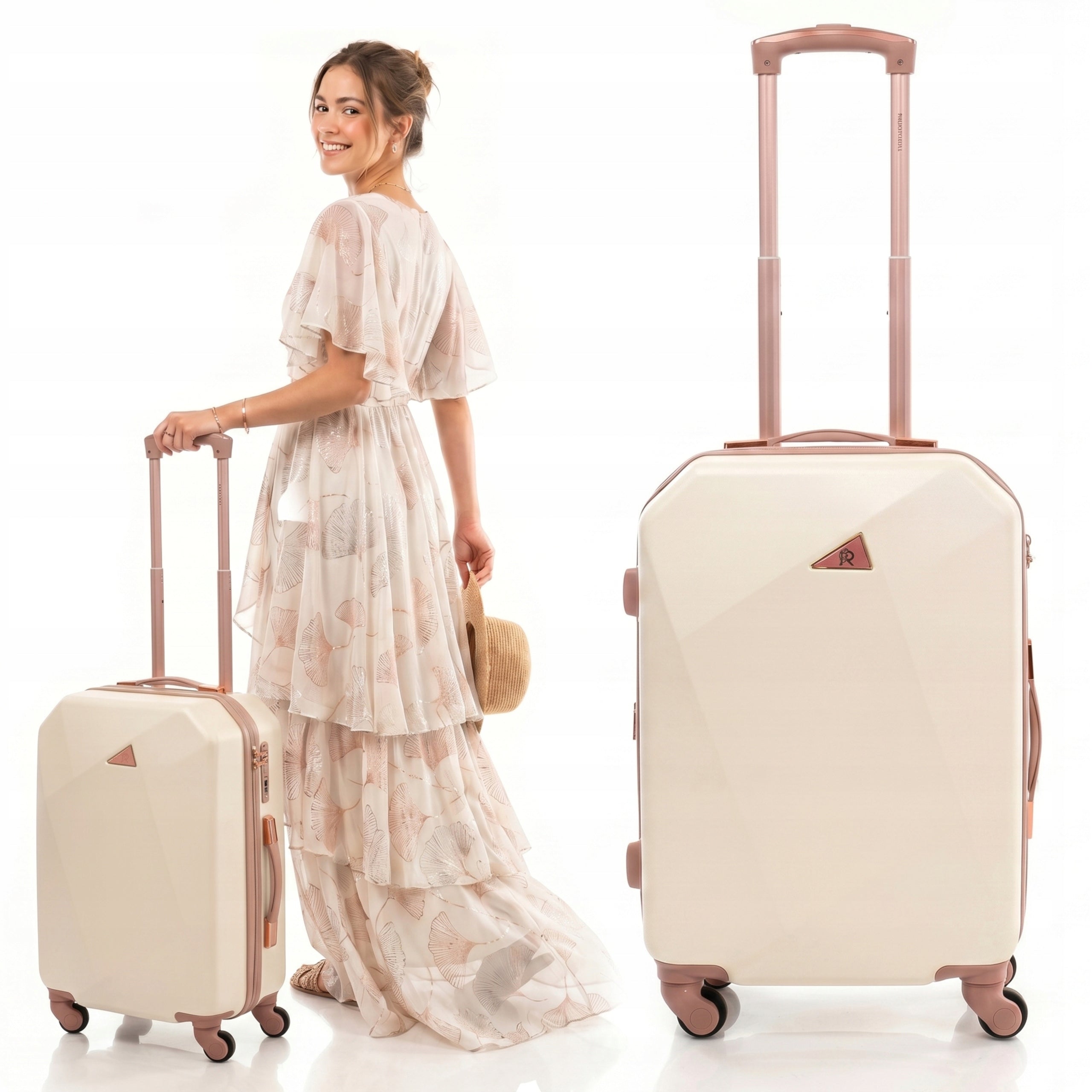 RGL SMALL CABIN TRAVEL SUITCASE CARRY-ON LUGGAGE BAG 4 WHEELS LOCK TSA Manufacturer code mała 941 L