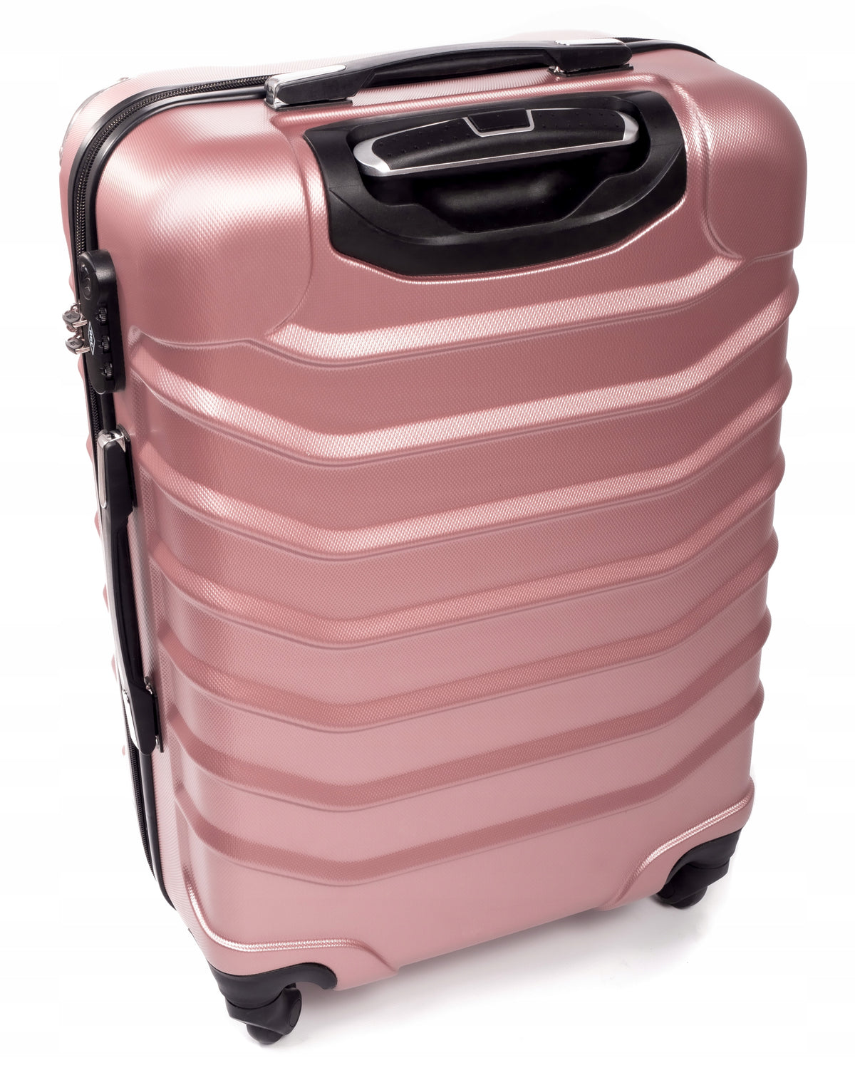 RGL SMALL L CABIN SUITCASE ON WHEELS TRAVEL BAG ABS Brand RGL