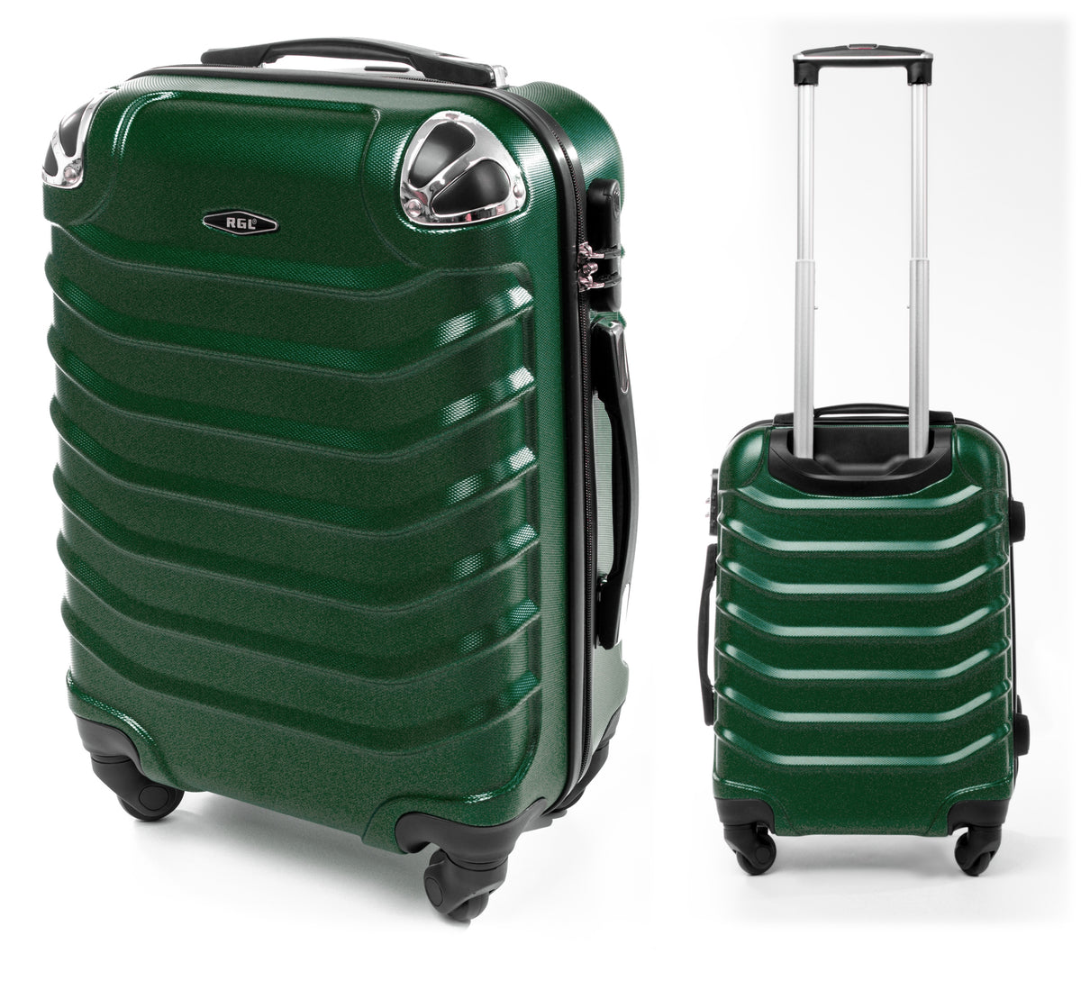 RGL SMALL L CABIN SUITCASE ON WHEELS TRAVEL BAG ABS Manufacturer code 730 L