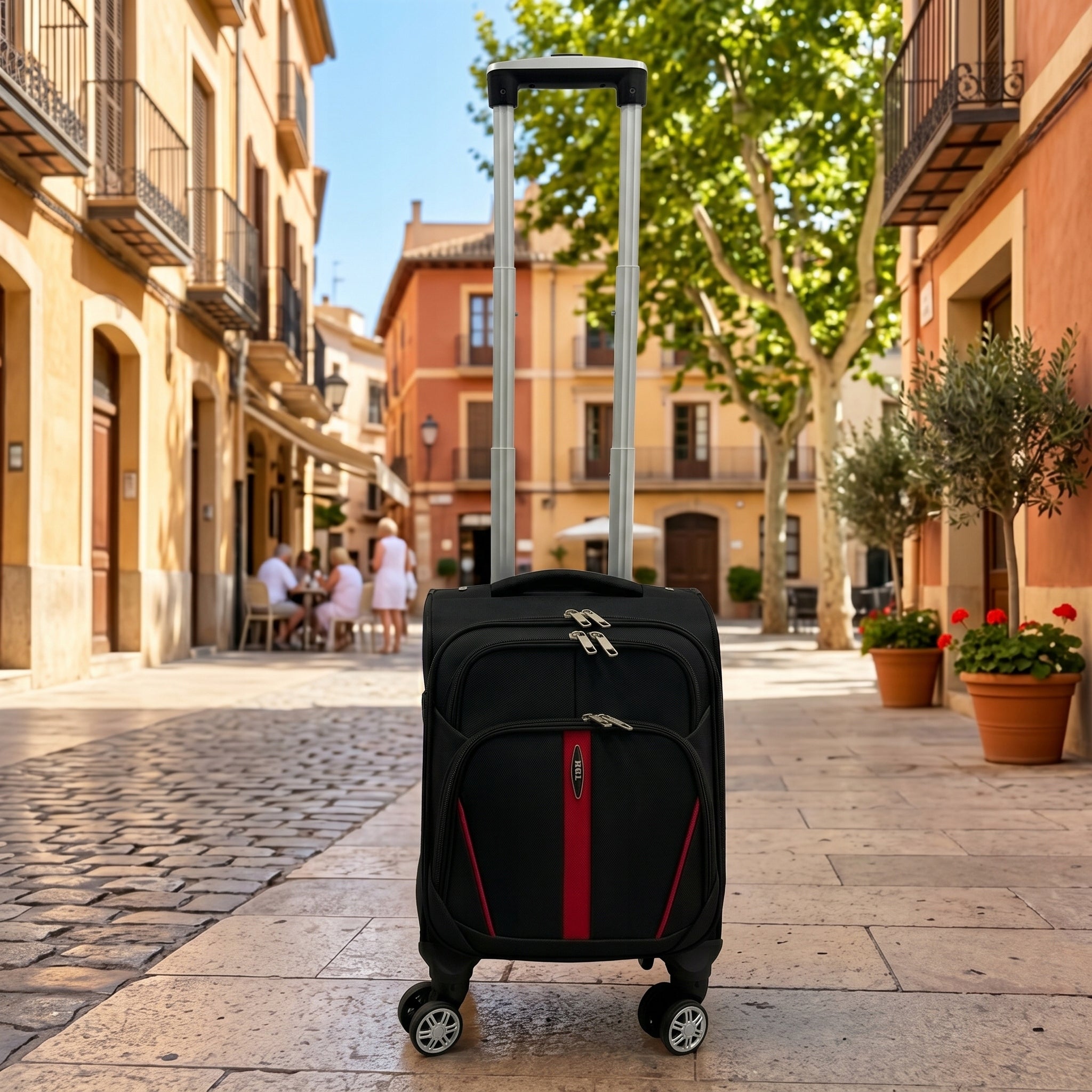 RGL Small cabin carry-on suitcase RYANAIR WIZZAIR 40x30x20 Manufacturer code S-020 mała wizzair ryanair kabinowa