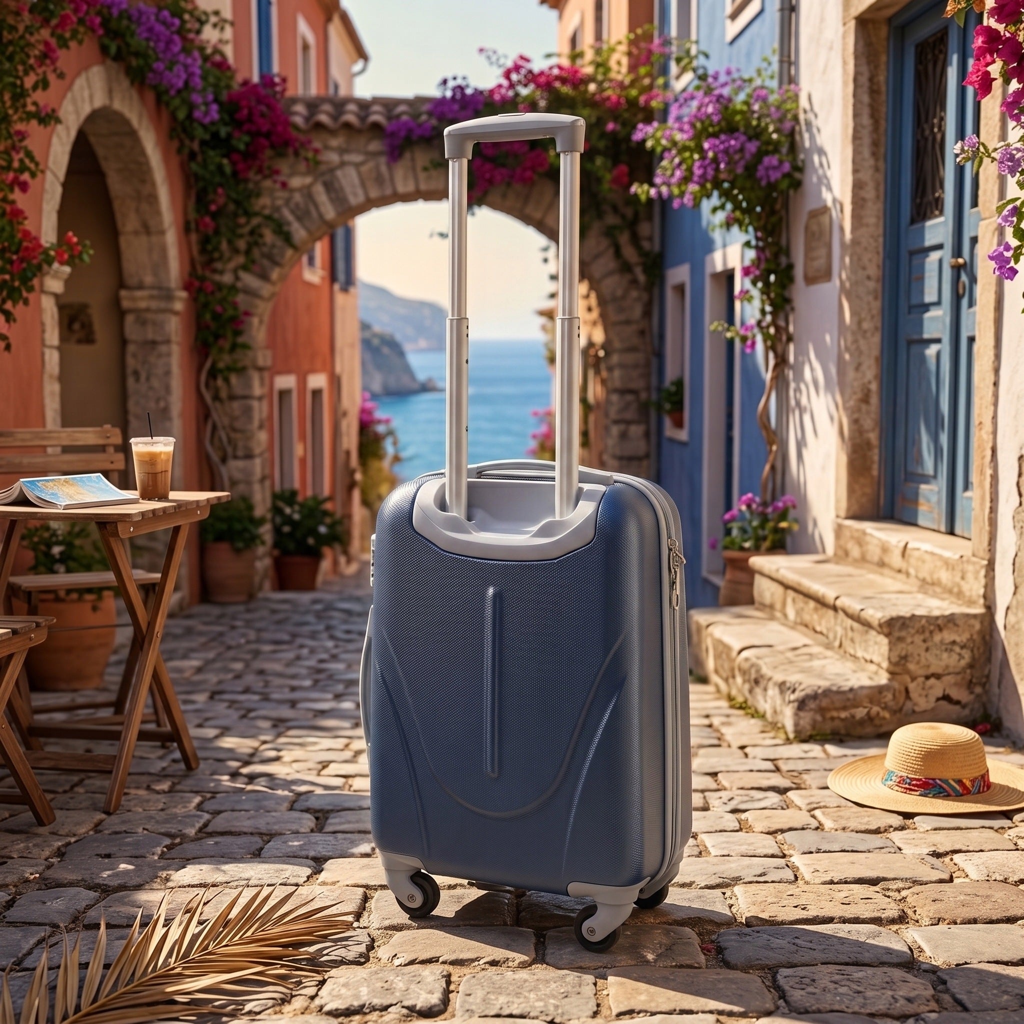 RGL Small cabin suitcase carry-on luggage bag for Ryanair Wizzair 40x30x20 Brand RGL