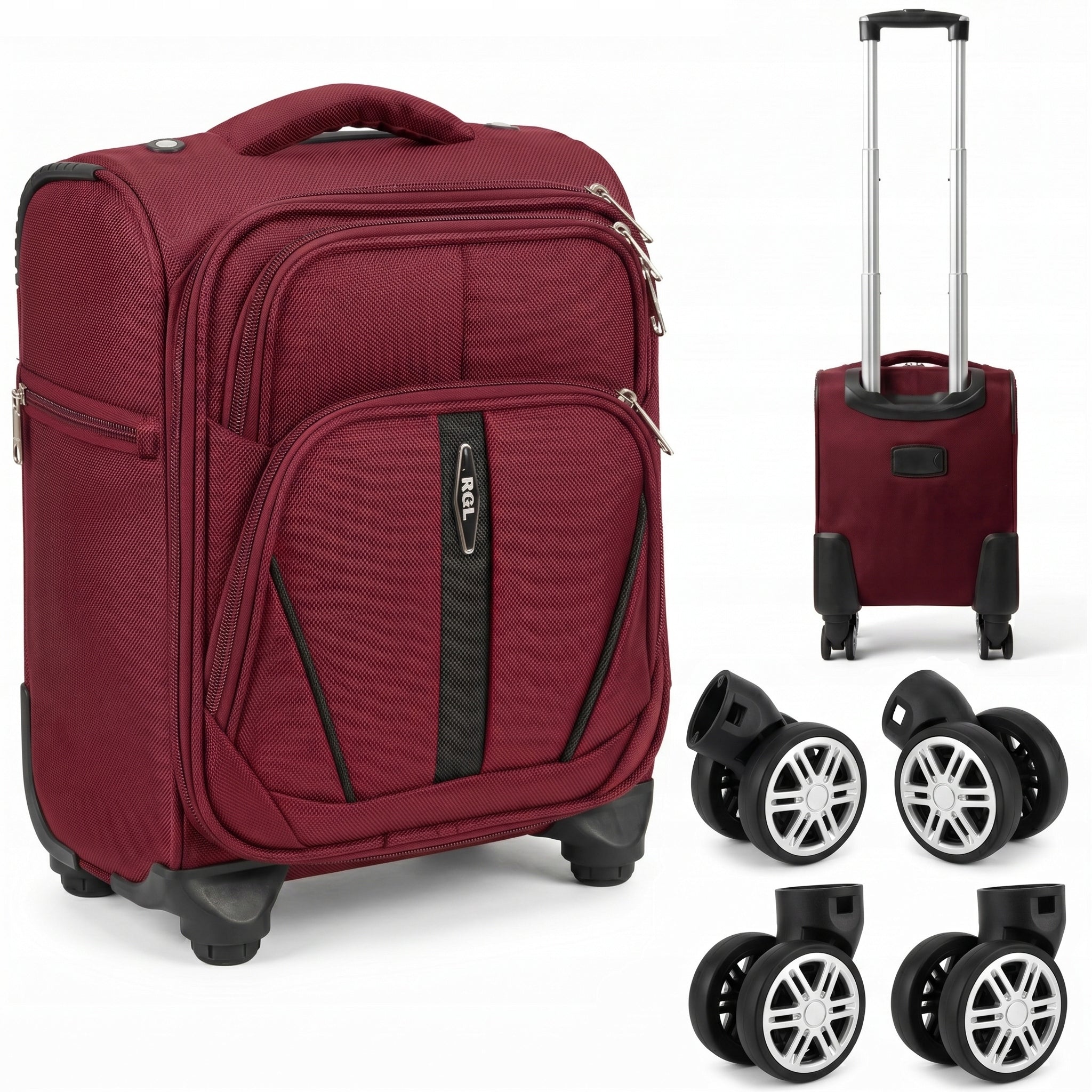 RGL Small cabin travel suitcase 40x30x20 RYANAIR WIZZAIR