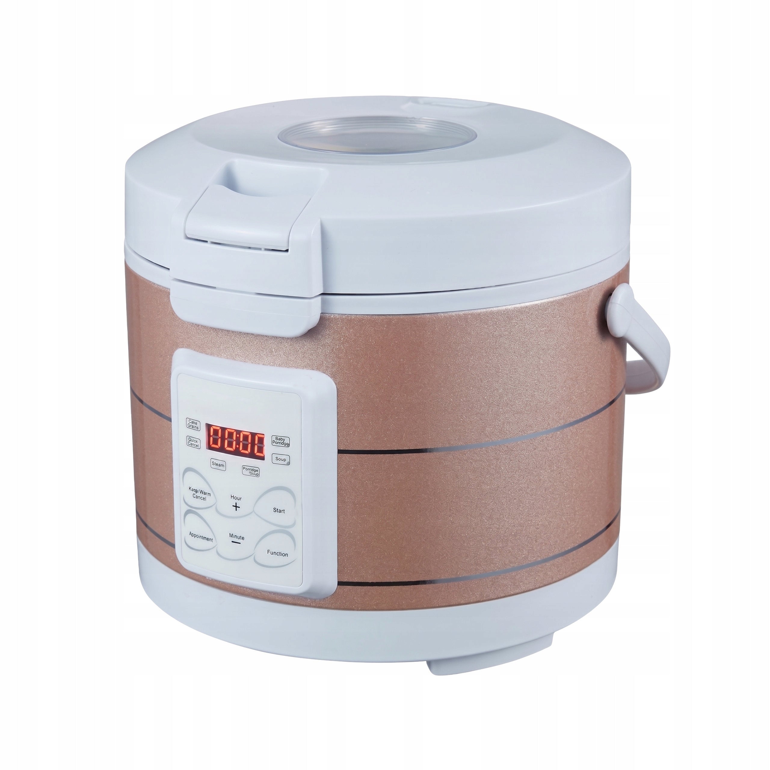 RICE COOKER 3L MULTICOOKER tourist 12V 24V TIR bus LCD timer Packaging status original