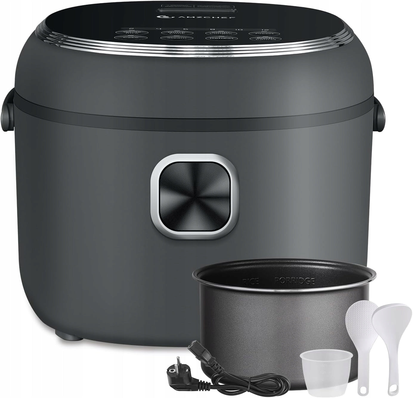RICE COOKER BLACK 4L MULTI COOKER FOR 5 PEOPLE//5788//