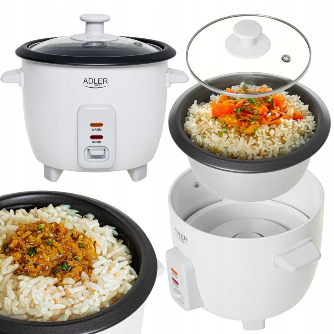 RICE COOKER COMPACT EFFICIENT 0,6L KEEPS TEMPERATURE