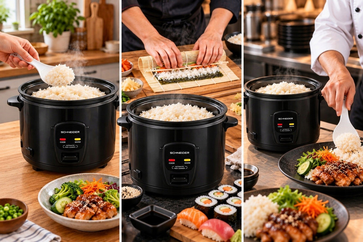 RICE COOKER POT FOR COOKING RICE VEGETABLES 1,8L 700W STEAMER RICE COOKER SUSHI Manufacturer code SOUFFLE_DE_RIZ