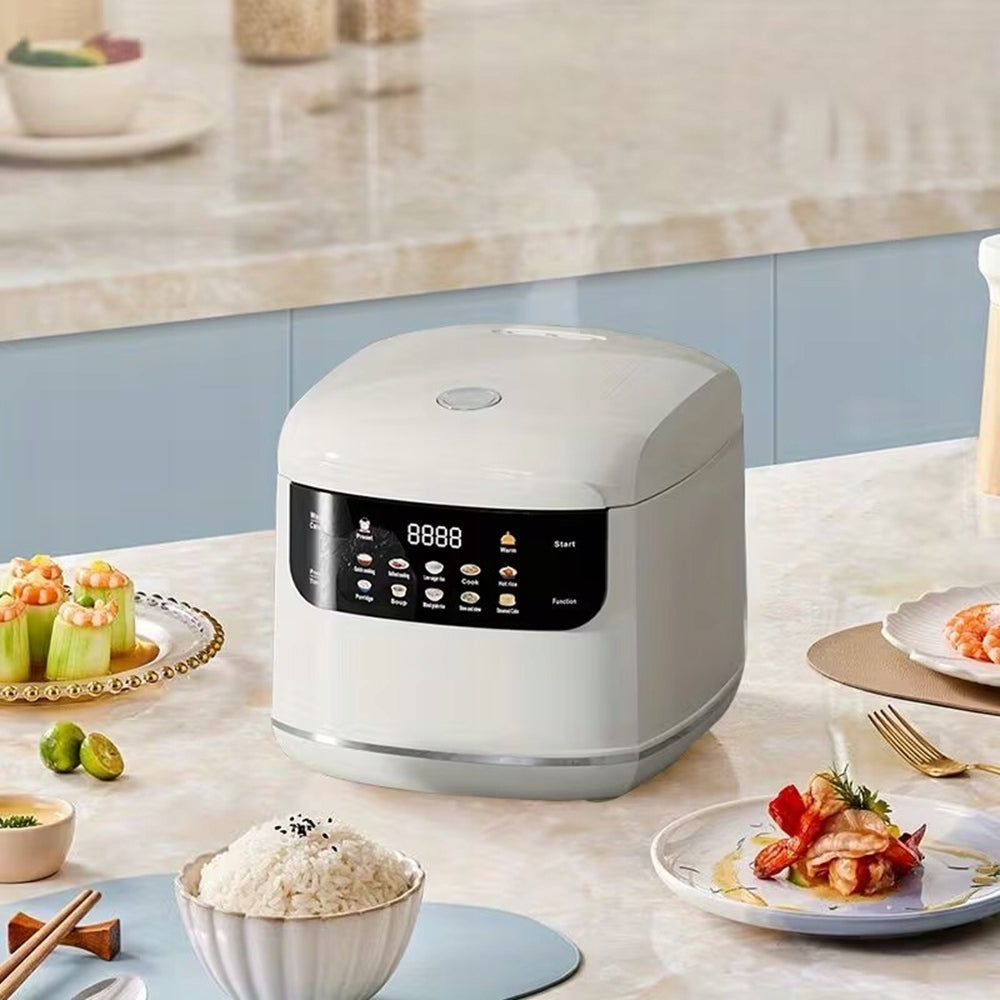 RICE COOKER POT FOR COOKING RICE VEGETABLES ELECTRIC STEAMER RICE COOKER Dominant color white