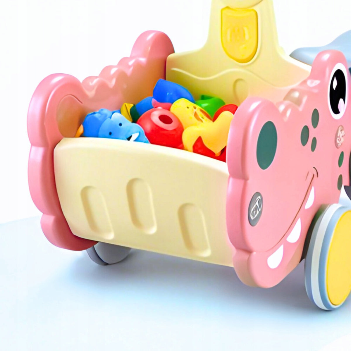 RIDE-ON CAR STABLE BALANCING EDUCATIONAL LEARNING CROCODILE BIKE 18m+ Manufacturer code Pchacz, koszyk