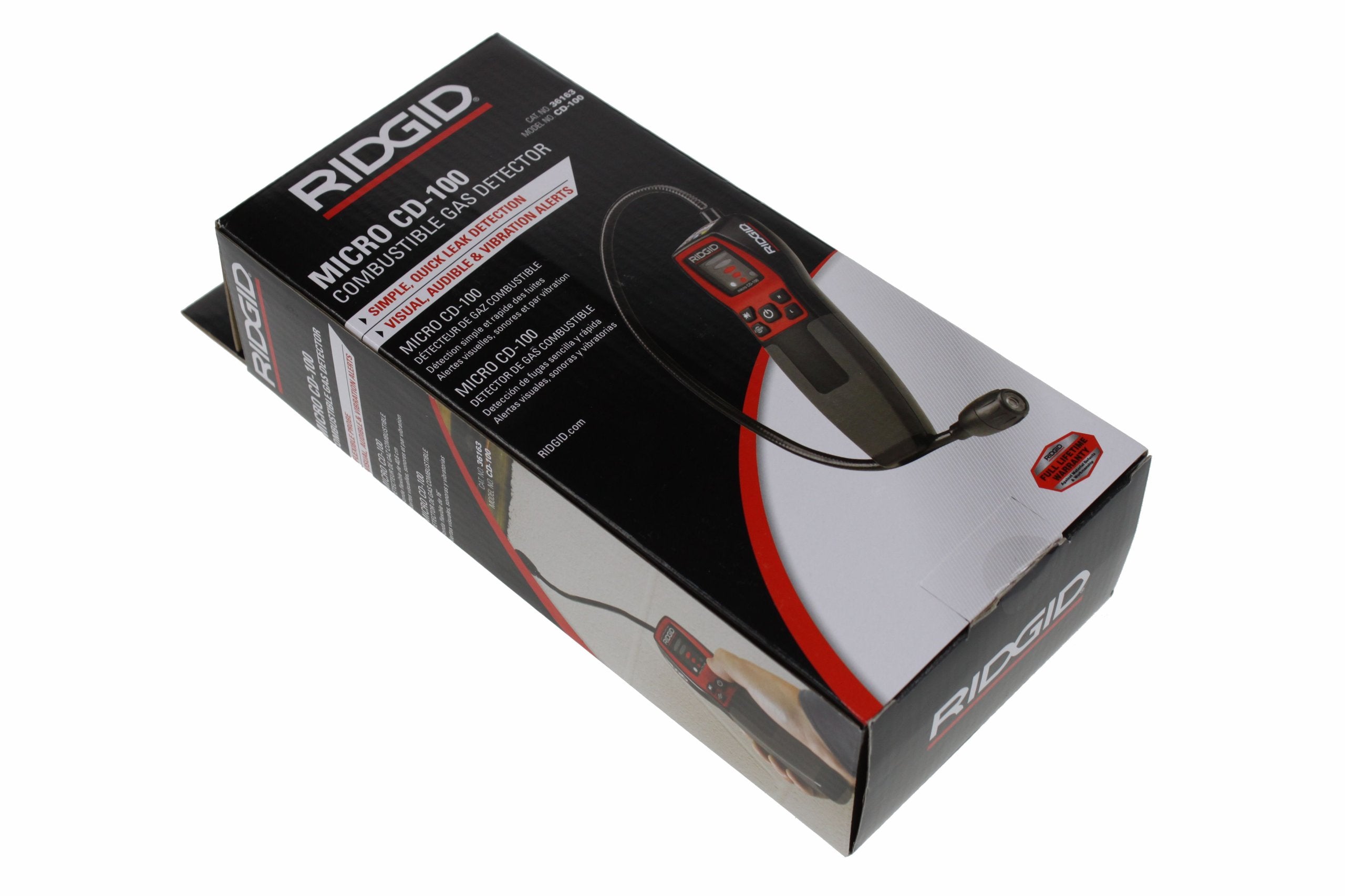 RIDGID GAS SENSOR DETECTOR RIDGID CD-100 / ORIGINAL Poland Brand Ridgid