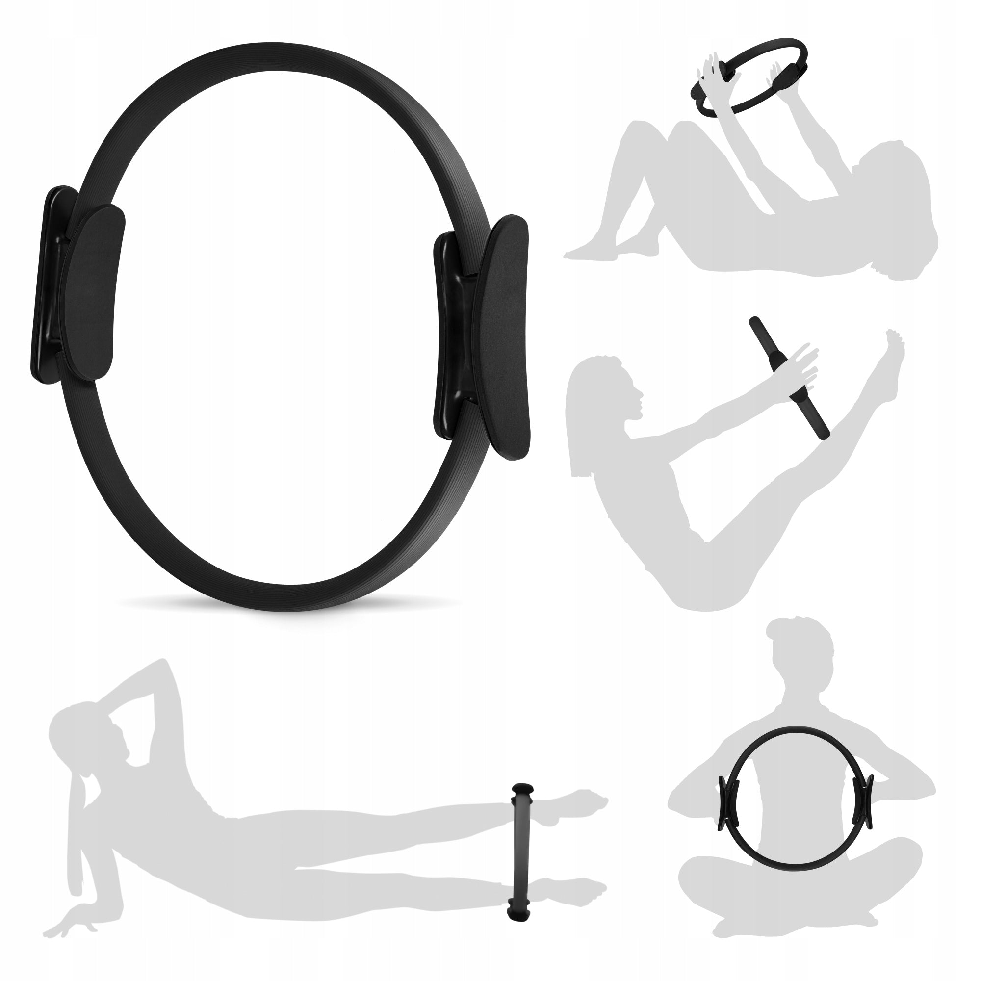 RIM WHEEL RING FOR PILATES YOGA EXERCISE FITNESS STRENGTH 38 cm Brand 4FIZJO