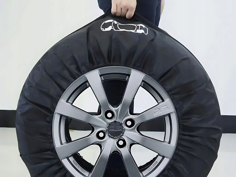 RIM WHEEL TIRE COVERS 13-17 INCH SET 4PCS WATERPROOF WITH HANDLE Manufacturer Verk Group