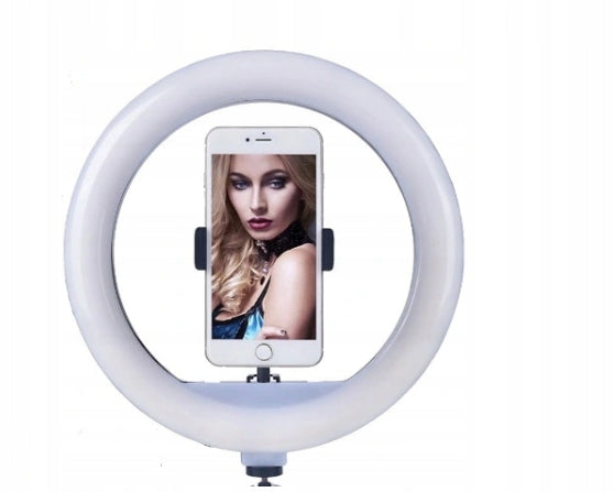 RING LAMP RING LED WITH TRIPOD FOR PHONE LARGE 220cm Manufacturer code lampka do selfie makijażu nagrywania statyw