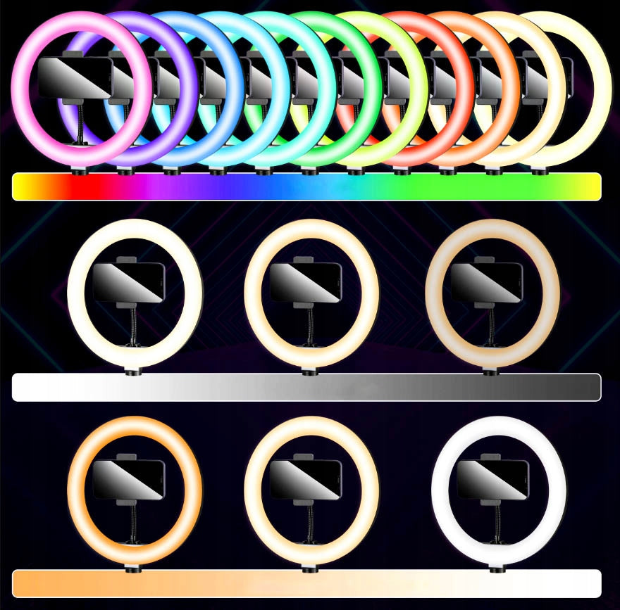 RING LED RGB PHOTO LAMP FOR MAKEUP Brand no brand