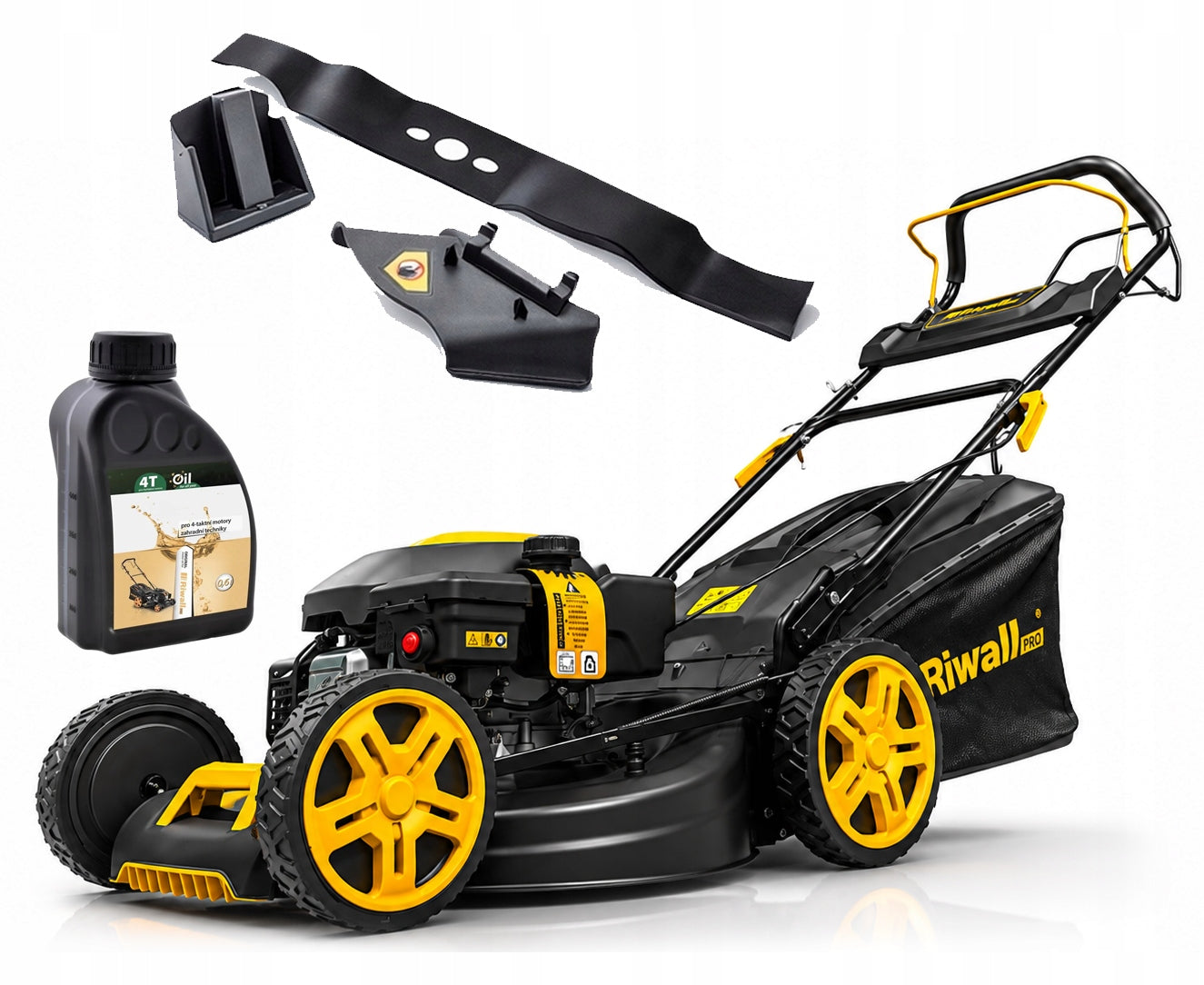 RIWALL 54CM 9in1 DIESEL MOWER WITH 5190 STRONG MOWER