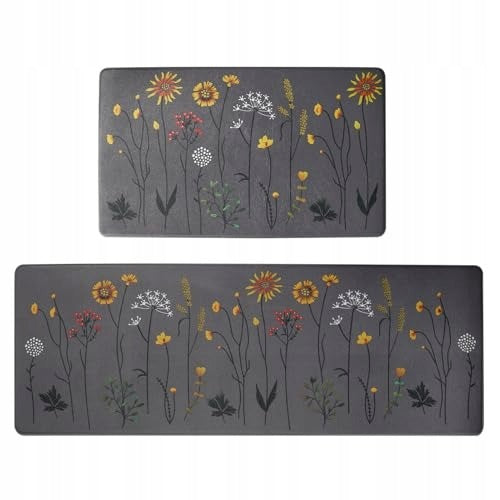 RLAVBL 2-PIECE KITCHEN RUG SET NON-SLIP AND GIVING Packaging status original