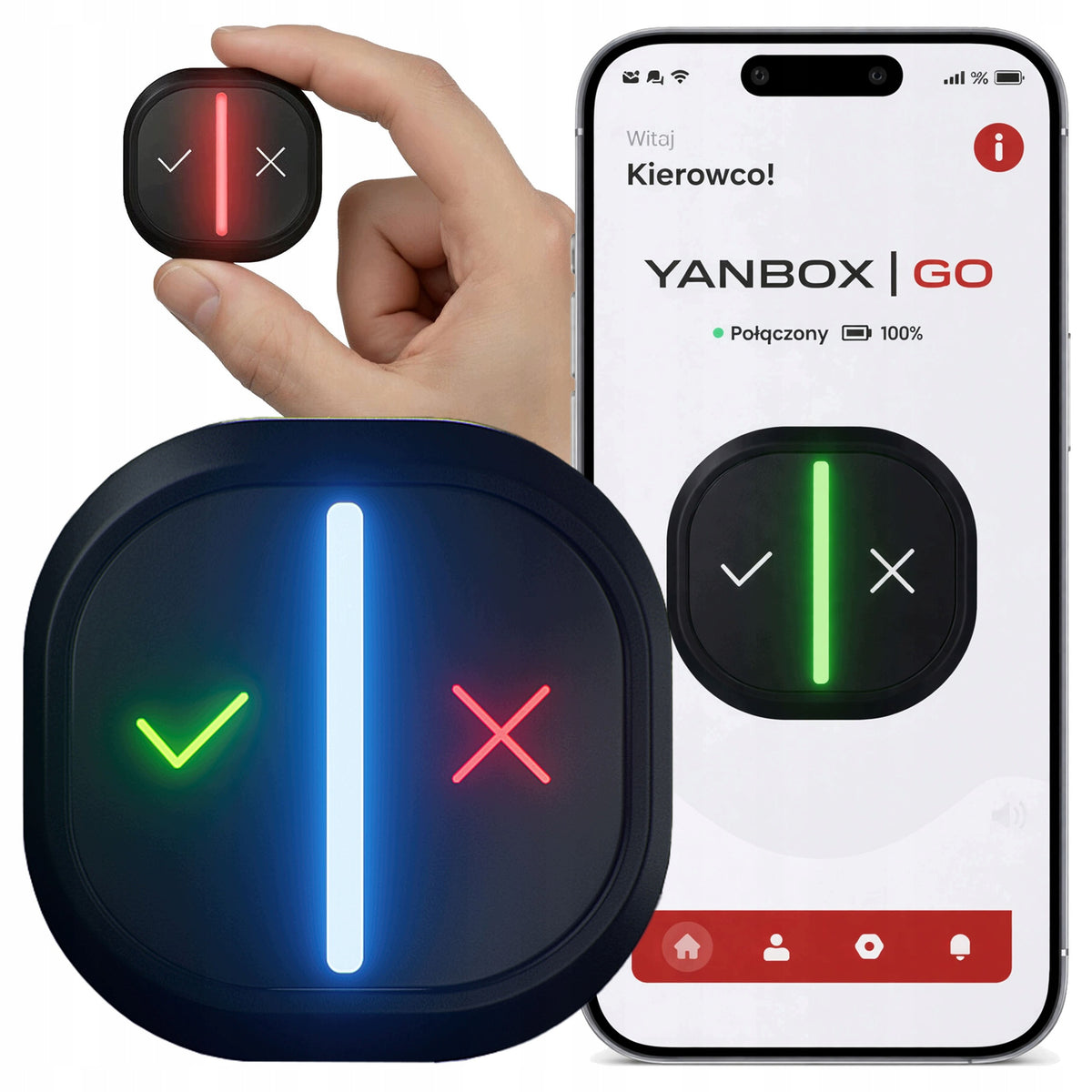 ROAD ASSISTANT ALERTS ABOUT SPEED CAMERAS CONTROLS AND THREATS FREE OF CHARGE Manufacturer code YANBOX GO YANOSIK POWIADOMIENIA O