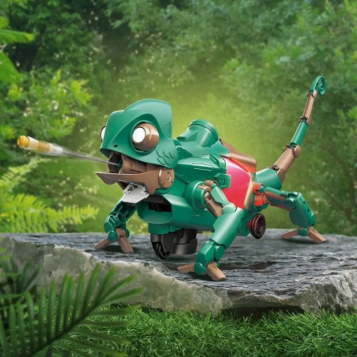 ROBOT CHAMELEON INTERACTIVE Educational DIY Kit for Building Changes Color Packaging status original