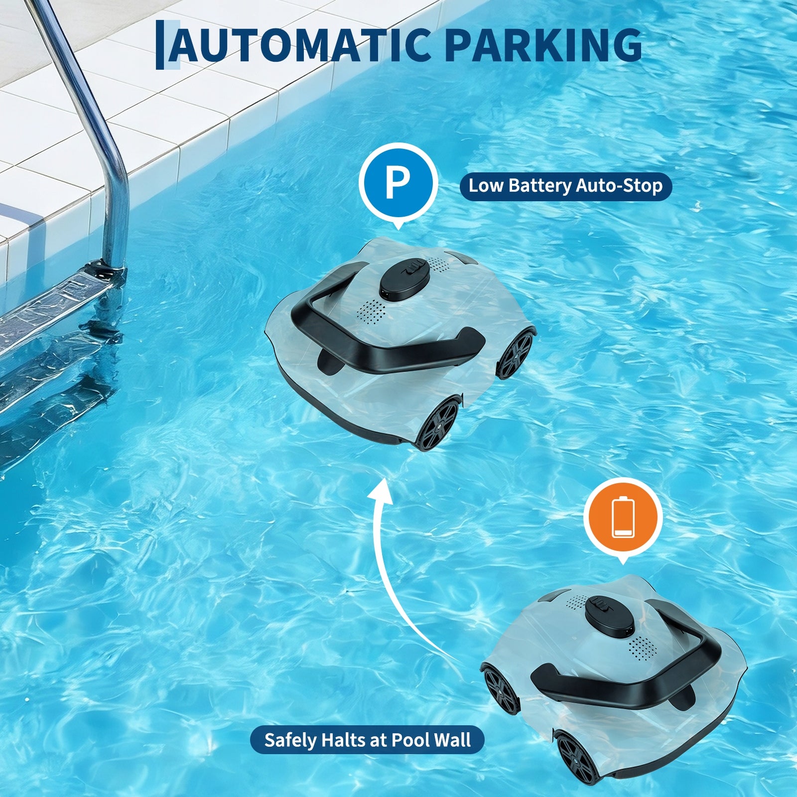 ROBOT CZYSZCZĄCY BASEN ODKURZACZ BASENOWY AUTOMATYCZNY CZYSZCZENIA BASENU Model Swimming pool cleaning robot