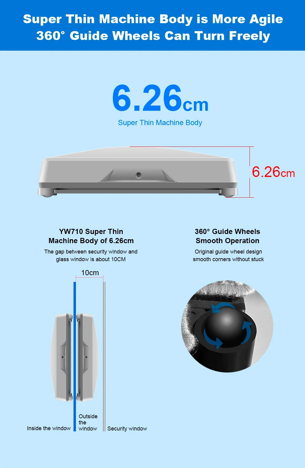 ROBOT DO MYCIA SZYB OKNA AUTOMATYCZNA MYJKA Z STEROWANIEM PRZEZ APLIKACJĘ Charging time 0 min