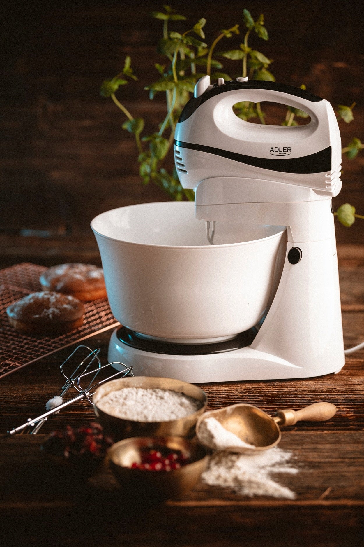 ROBOT FOOD PROCESSOR HAND MIXER WITH ROTARY BOWL 3L TURBO 4 TIPS POWERFUL 550W EAN (GTIN) 5902934831161