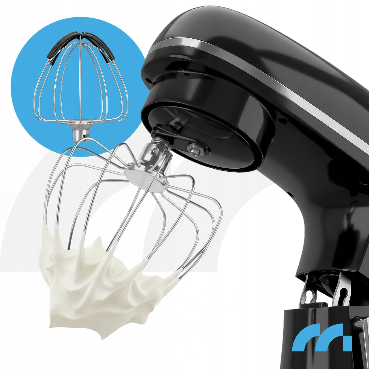 ROBOT FOOD PROCESSOR PLANETARY MIXER BOWL 7L STRONG 3 STIRRERS WHISK HOOK Product weight with unit packaging 5.5 kg