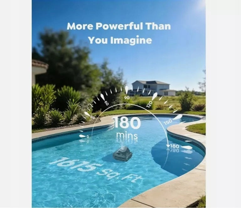 ROBOT FOR CLEANING SWIMMING POOLS TALOSBO C1 WIRELESS, WALLS 180MIN APP Model c1