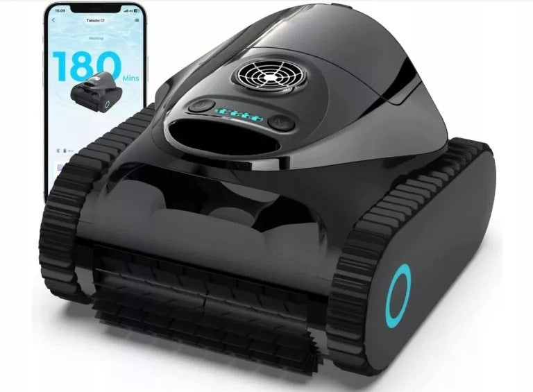 ROBOT FOR CLEANING SWIMMING POOLS TALOSBO C1 WIRELESS, WALLS 180MIN APP