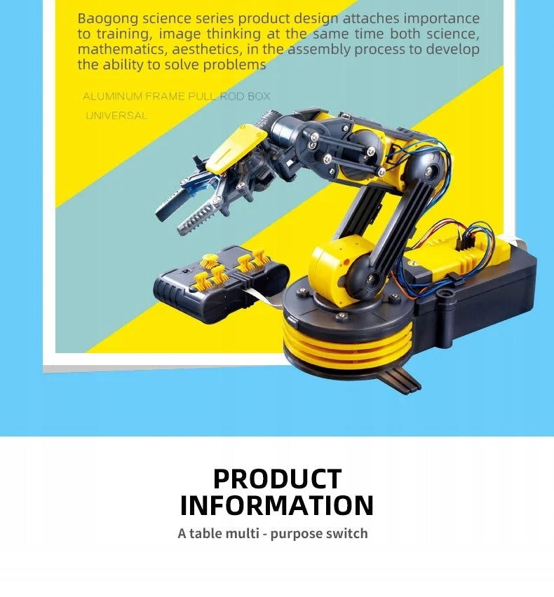 ROBOT FRAME, INTERACTIVE TOYS, EDUCATIONAL, DIY, ROBOTICS EAN (GTIN) 5906438902037