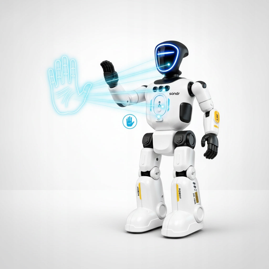 ROBOT INTERACTIVE HUMANOID AI FOR CHILDREN PROGRAMMABLE LED GESTURES Brand no brand