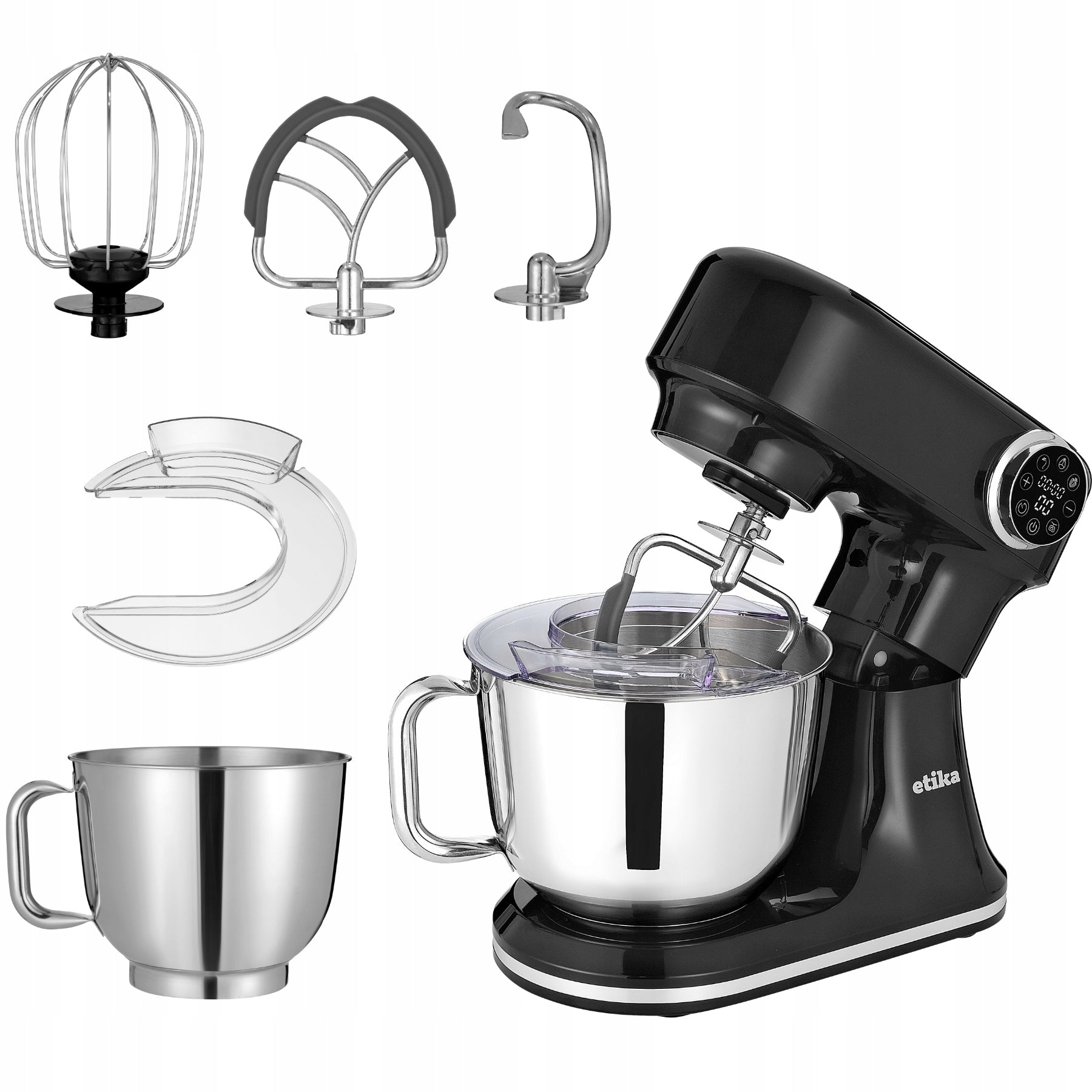 ROBOT PLANETARY KITCHEN MIXER WITH METAL BOWL 3000W PROFESSIONAL WEIGHT Manufacturer code ET24/RBT/ZESTY/BLK