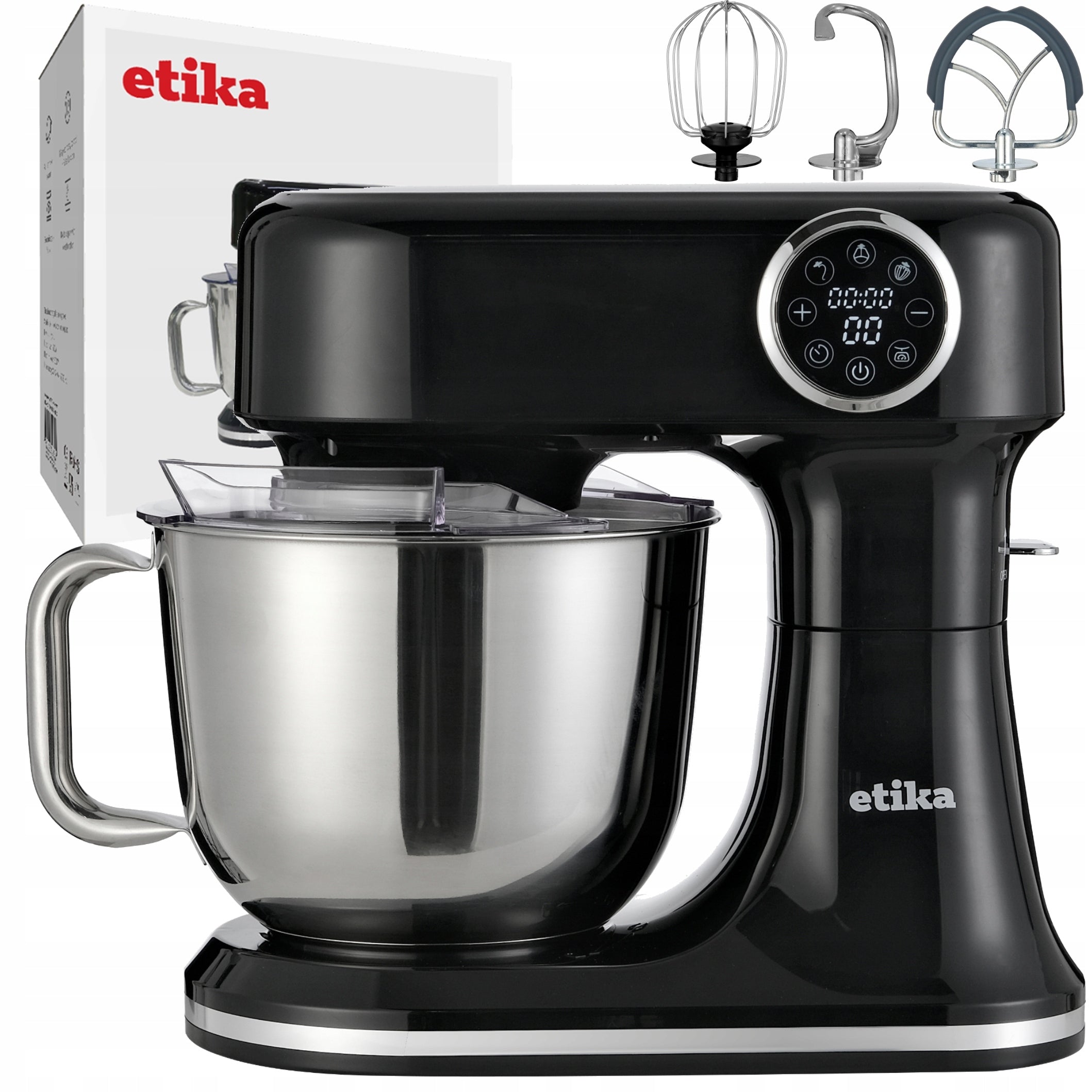 ROBOT PLANETARY KITCHEN MIXER WITH METAL BOWL 3000W PROFESSIONAL WEIGHT Packaging status original