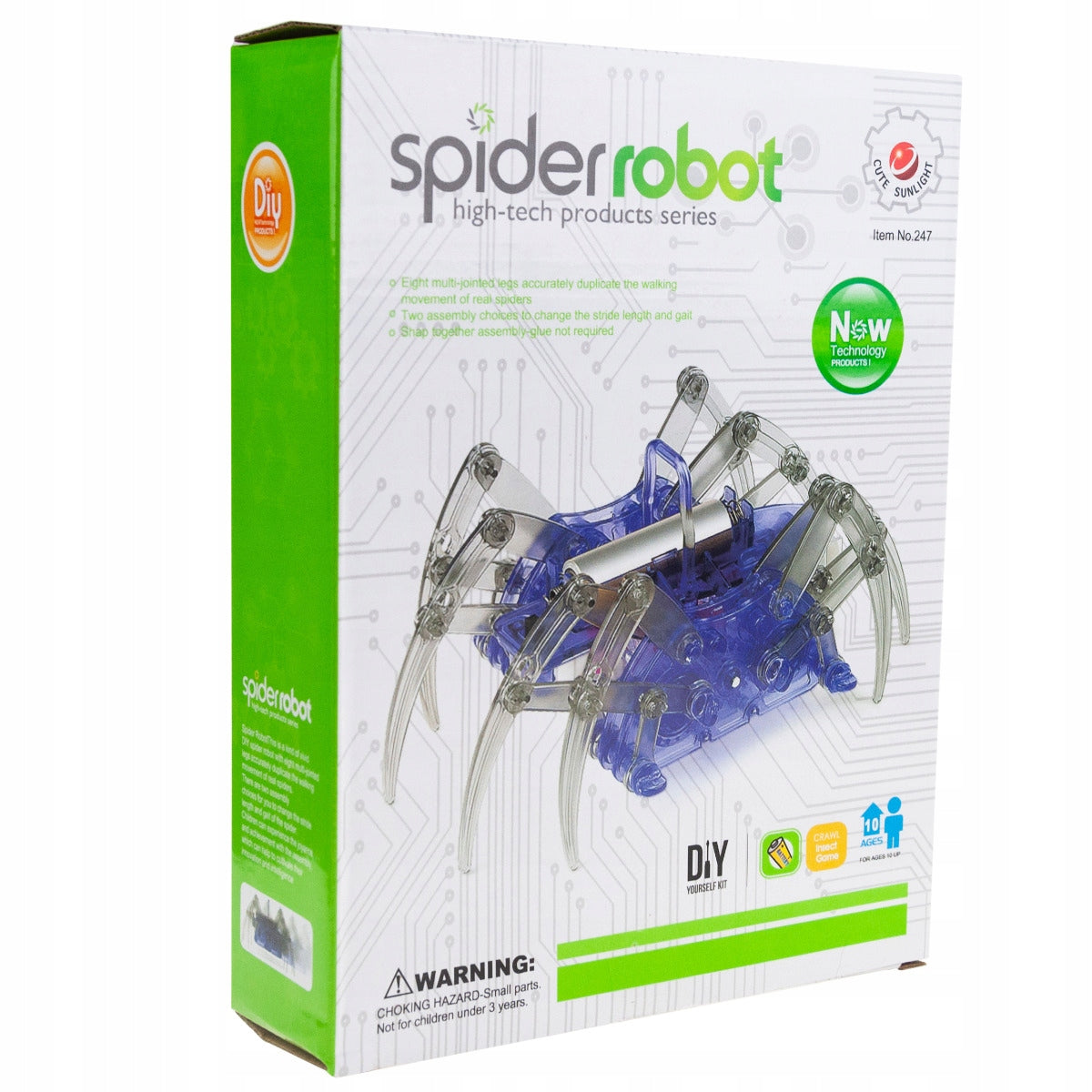 ROBOT SOLAR SPIDER MODEL FOR FOLDING EDUCATIONAL VEHICLES SOLAR ROBOTS Brand Martom