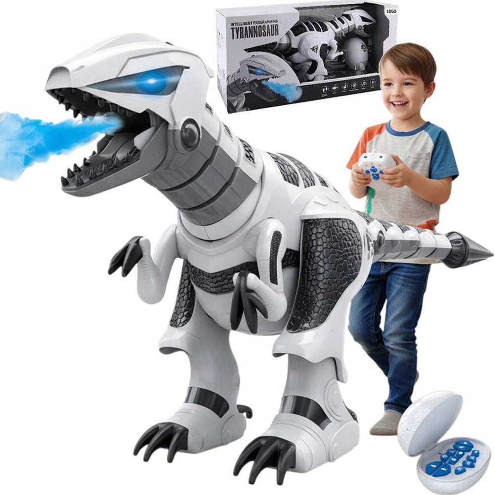 ROBOT T-REX DINOSAUR CONTROLLED TOY FOR CHILDREN ON REMOTE CONTROL WITH PROGRAMMING
