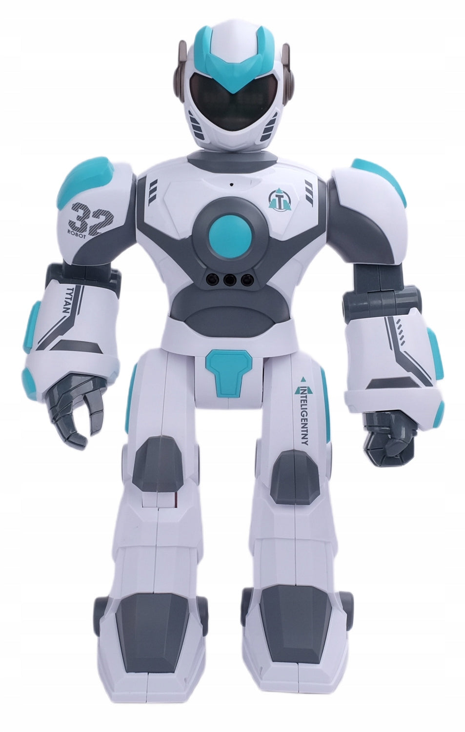 ROBOT TITANIUM REMOTE CONTROLLED GESTURES SPEAKS in Polish RESPONDS TO USB COMMANDS Brand HH Poland