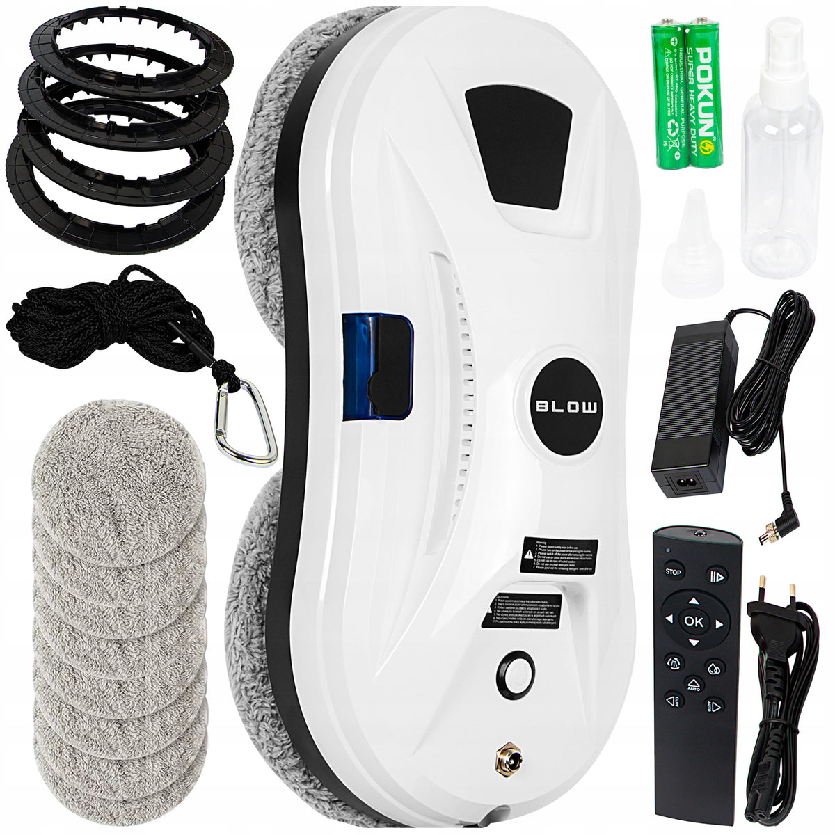 ROBOT WINDOW CLEANER MIRROR WASHER AUTOMATIC SMART KIT
