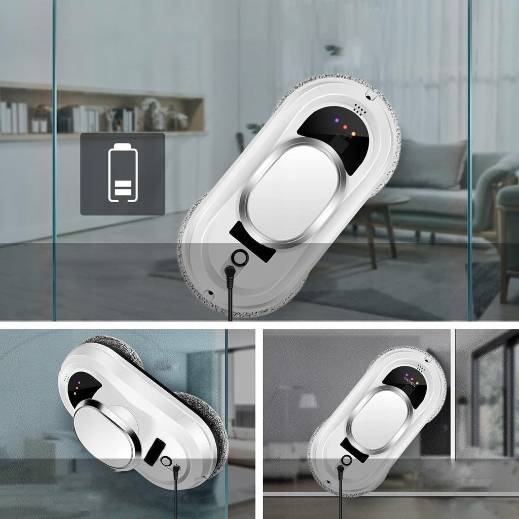 ROBOT WINDOW CLEANER MIRRORS AUTOMATIC WASHER + 10 MOPS SET XXL Brand Liectroux