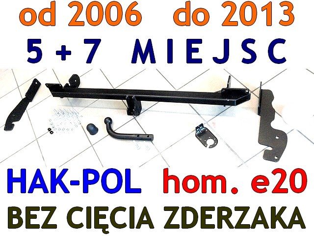 ROBUST TOWBAR CITROEN C4 PICASSO GRAND Manufacturer's catalog number A04202 BW