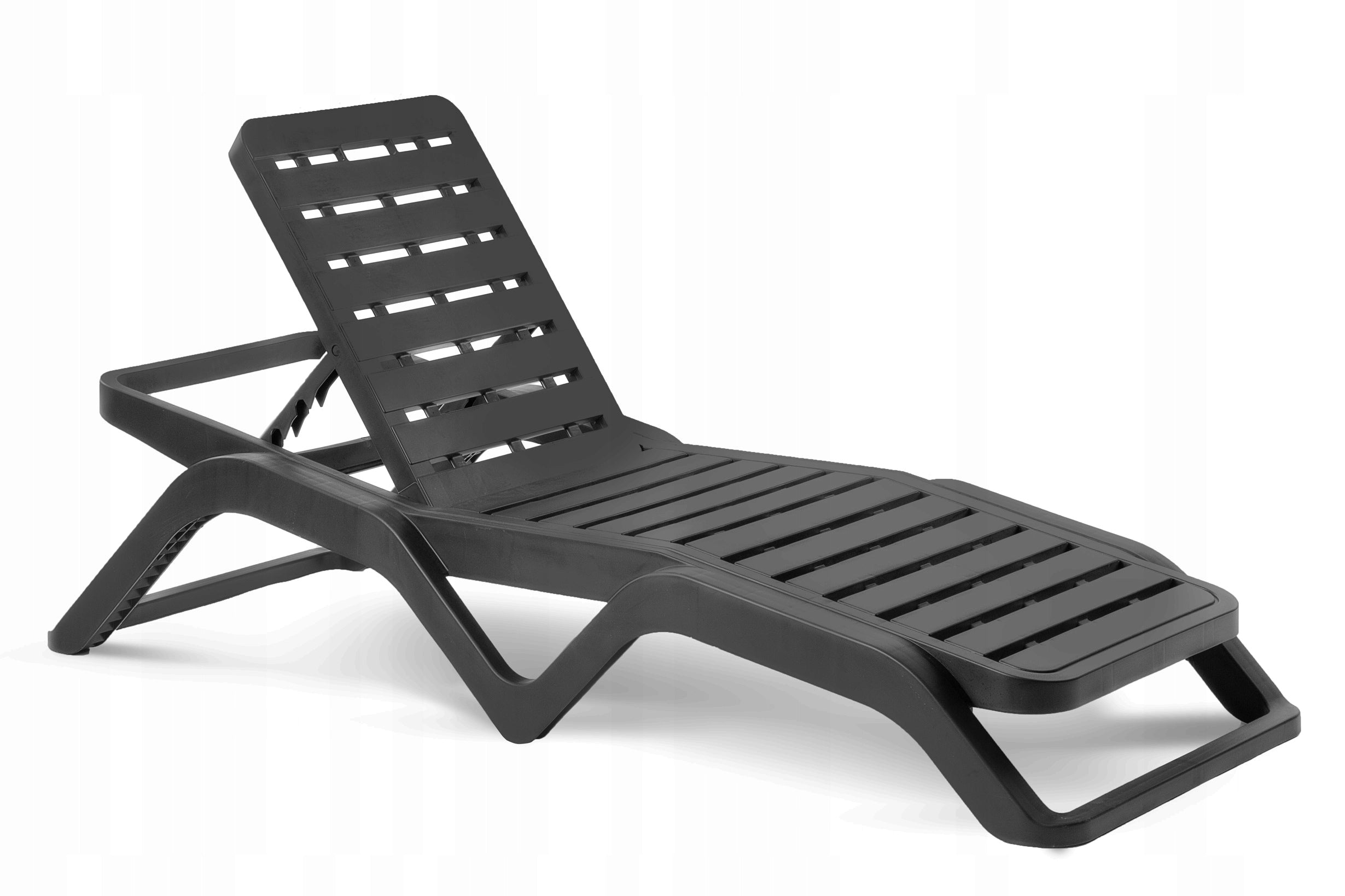 ROCCO ADJUSTABLE POOL GARDEN LOUNGER Anthracite