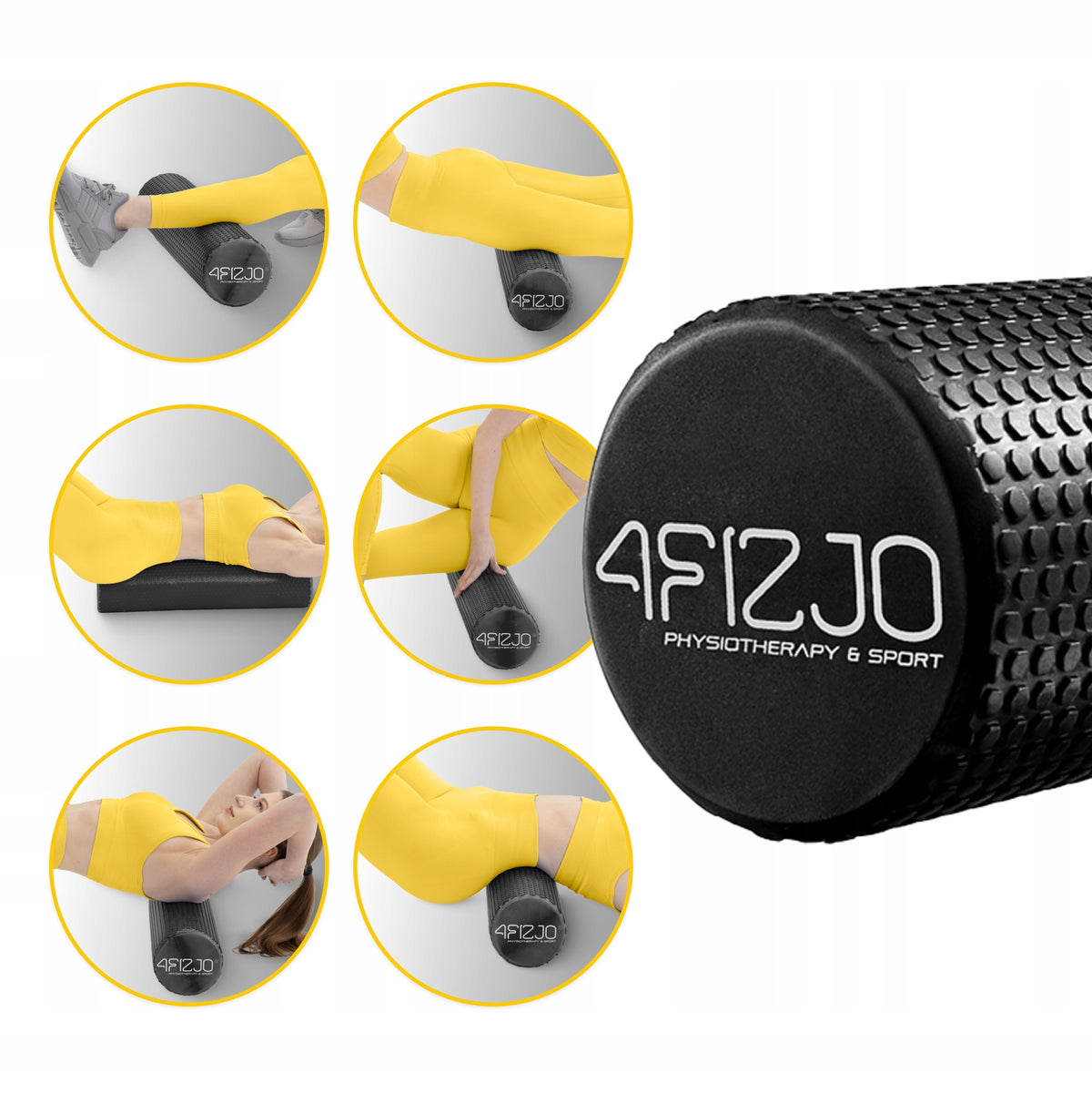 ROLLER FOR BACK MASSAGE OF THE LEGS WITH PROJECTIONS REGENERATION 45CM Packaging status original