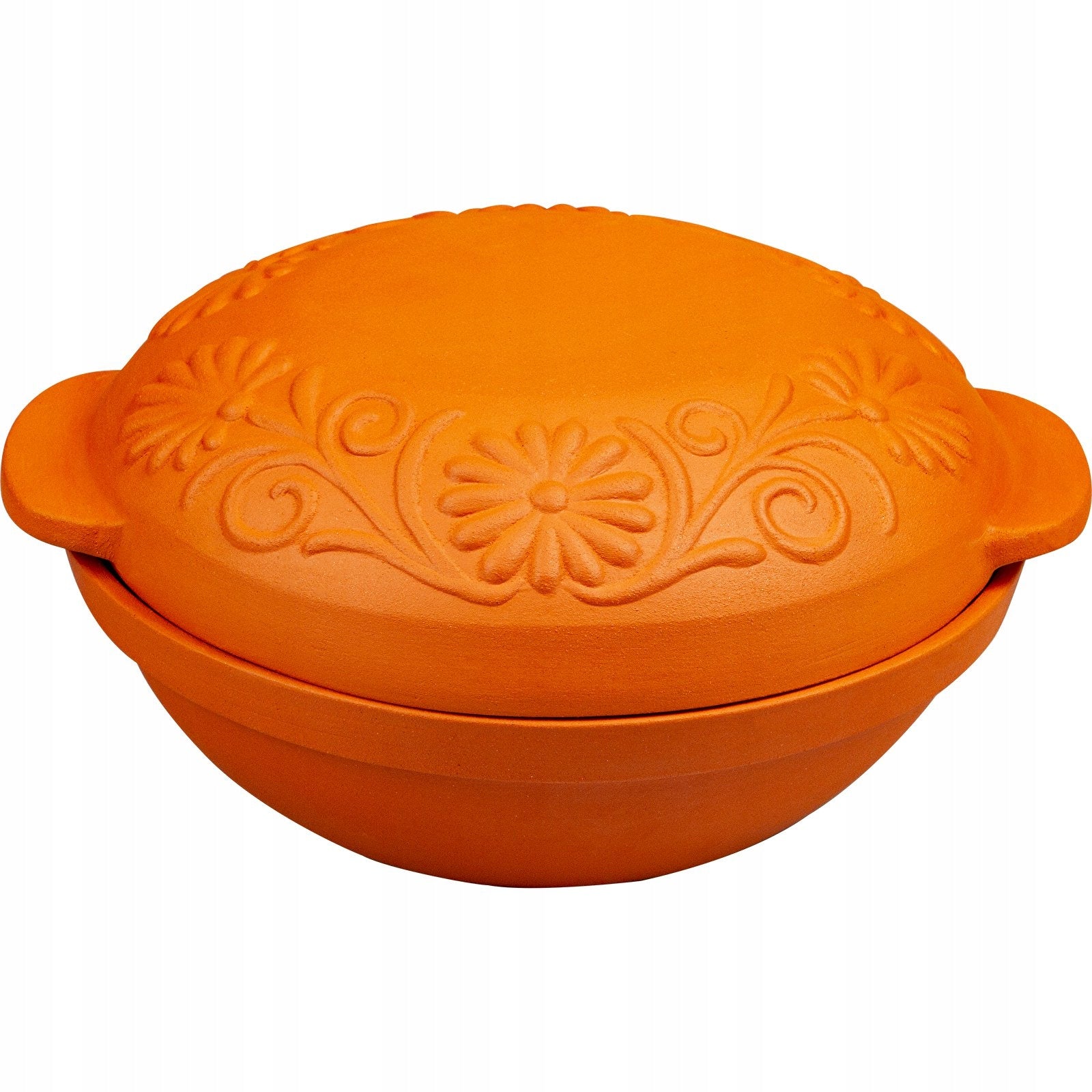 ROMAN POT ROUND 4l CLAY DISH 770605
