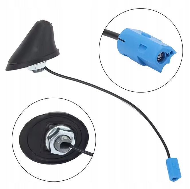 ROOF ANTENNA FOR Opel Astra H Corsa C D E Meriva A Zafira B mast bat 40 Manufacturer code antena samochodowa